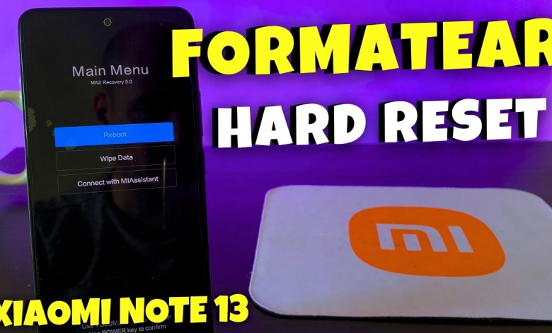 FORMAT OR REMOVE PASSWORD Xiaomi NOTE 13 HARD FORMAT OR REMOVE PASSWORD Xiaomi NOTE 13 HARD