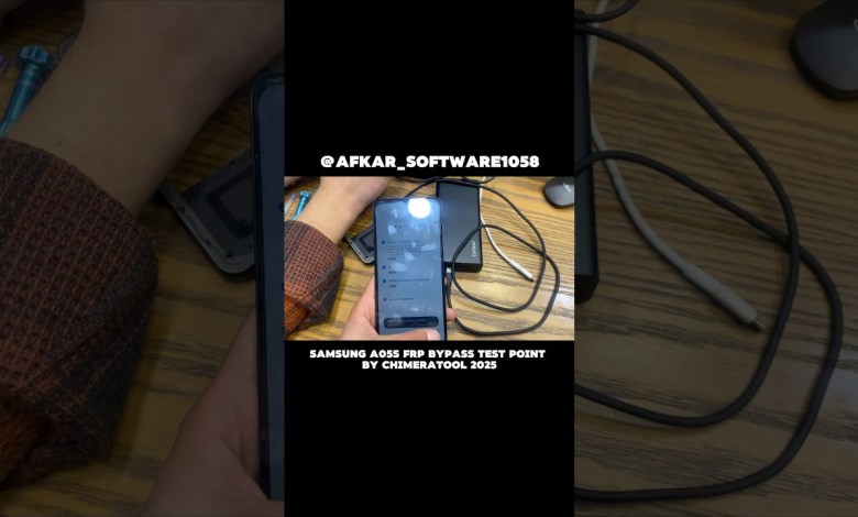 Unlock the Samsung A05s FRP with Chimeratool: Can the test point method bypass it? Unlock the Samsung A05s FRP with Chimeratool: Can the test point method bypass it?