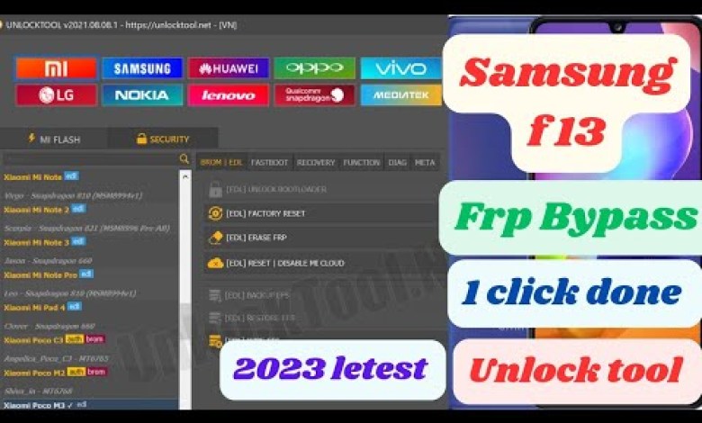 Samsung F13 sm e135f frp bypass unlock tool ll Samsung Samsung F13 sm e135f frp bypass unlock tool ll Samsung