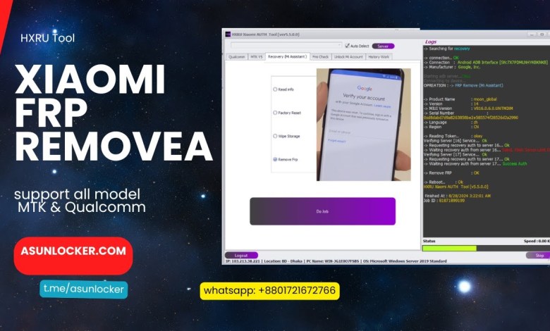 Xiaomi FRP Remove Tutorial – HXRU Tool FRP Remove Xiaomi FRP Remove Tutorial – HXRU Tool FRP Remove