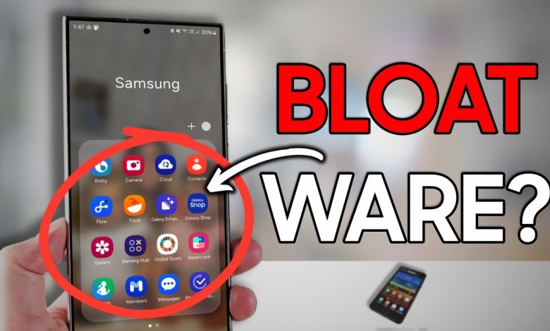 Are Samsung Apps REALLY Bloatware? Are Samsung Apps REALLY Bloatware?