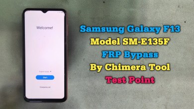 Samsung F13 FRP Bypass By Chimera Tool Test Point Samsung F13 FRP Bypass By Chimera Tool Test Point