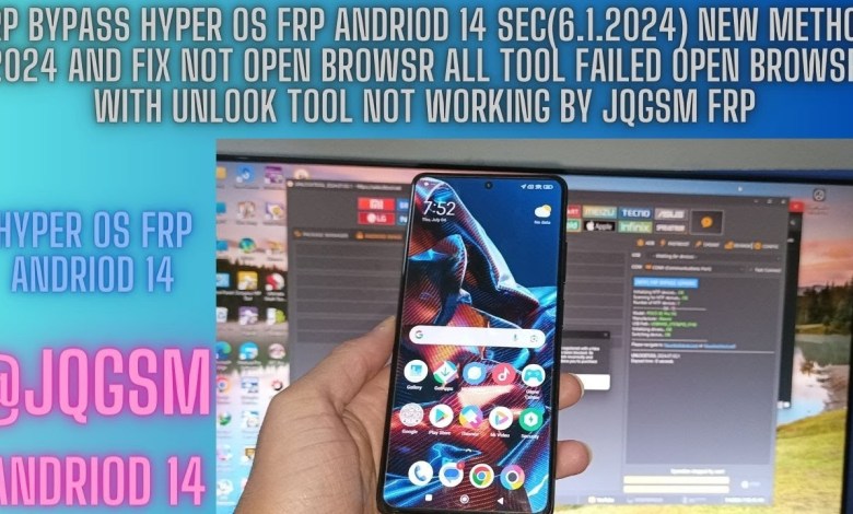 FRP BYPASS ANDRIOD 14 HYPER OS SEC(6.1.2024) NEW METHOD FRP BYPASS ANDRIOD 14 HYPER OS SEC(6.1.2024) NEW METHOD