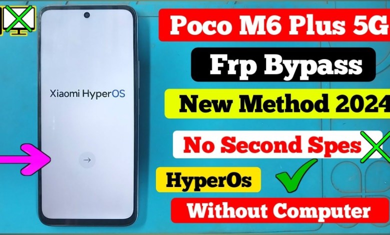 POCO M6 Plus 5G || FRP Bypass || MIUI 14 || Google POCO M6 Plus 5G || FRP Bypass || MIUI 14 || Google