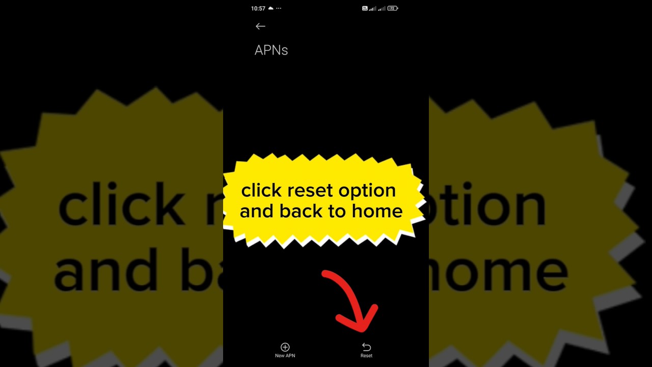 How to reset mobile data connection? #shorts #reset How to reset mobile data connection? #shorts #reset
