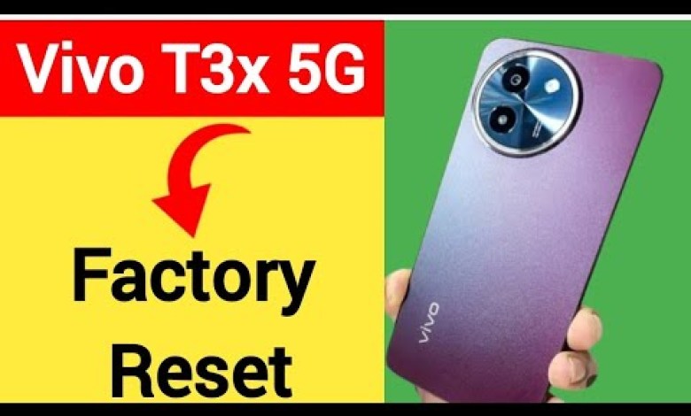 Vivo T3x 5G me factory reset kaise karen, how to Vivo T3x 5G me factory reset kaise karen, how to