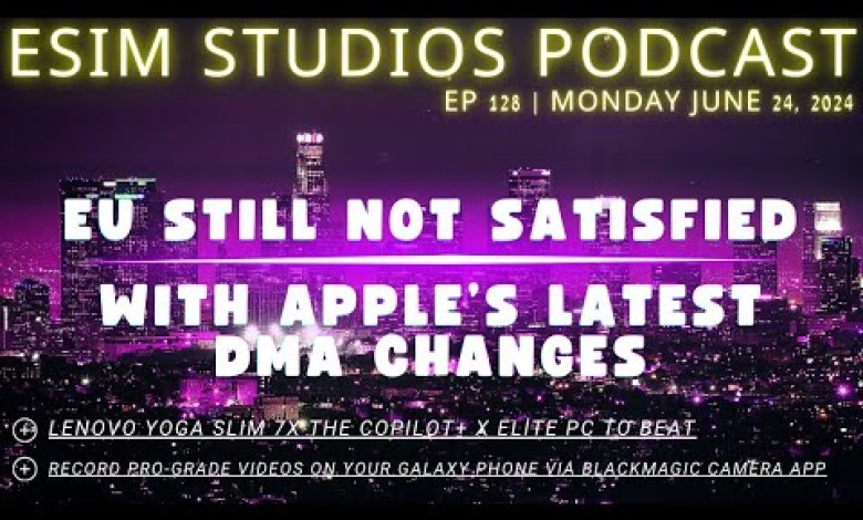 eSIM STUDIOS Podcast Ep 128 | EU Not Satisfied with eSIM STUDIOS Podcast Ep 128 | EU Not Satisfied with