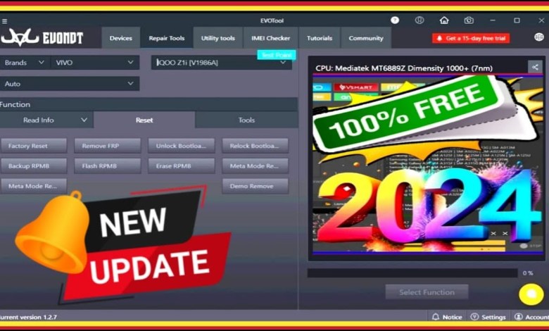 Free EVO Tool 2024 vivo new securty Free EVO Tool 2024 vivo new securty