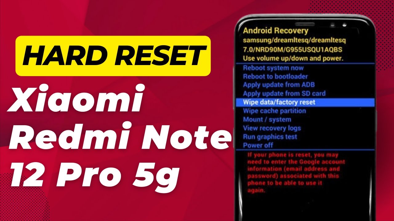 How To Hard Reset Xiaomi Redmi Note 12 Pro 5g – Full How To Hard Reset Xiaomi Redmi Note 12 Pro 5g – Full