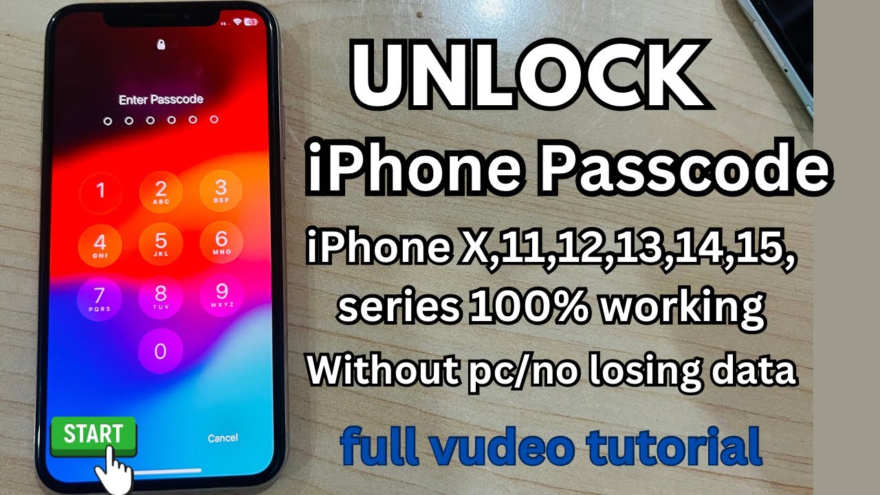 How to unlock iPhone screen passcode iPhone How to unlock iPhone screen passcode iPhone