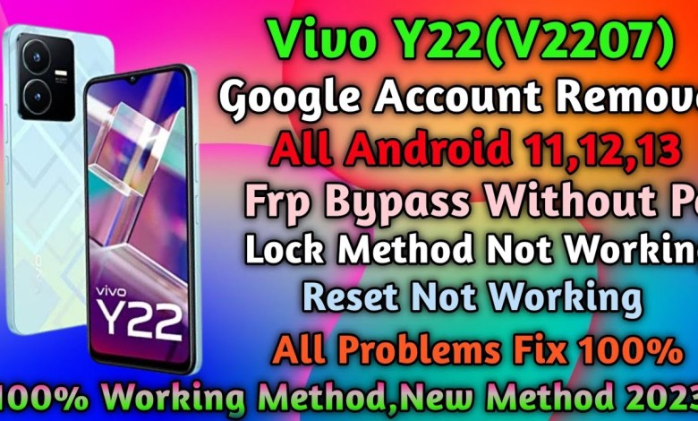 Vivo Y22(V2207)Frp Bypas/Vivo Y22 Frp Bypass Android Vivo Y22(V2207)Frp Bypas/Vivo Y22 Frp Bypass Android