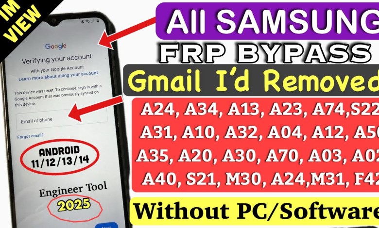 New Samsung Galaxy FRP Bypass Method Revealed for Android Versions 11-14 in 2025! New Samsung Galaxy FRP Bypass Method Revealed for Android Versions 11-14 in 2025!