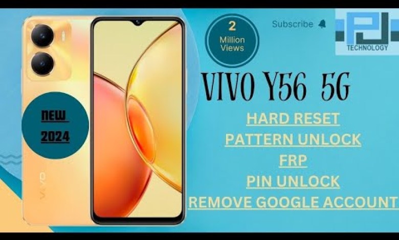 VIVO Y56 5g : HOW TO FACTORY RESET AND FRP | Y56 5g VIVO Y56 5g : HOW TO FACTORY RESET AND FRP | Y56 5g