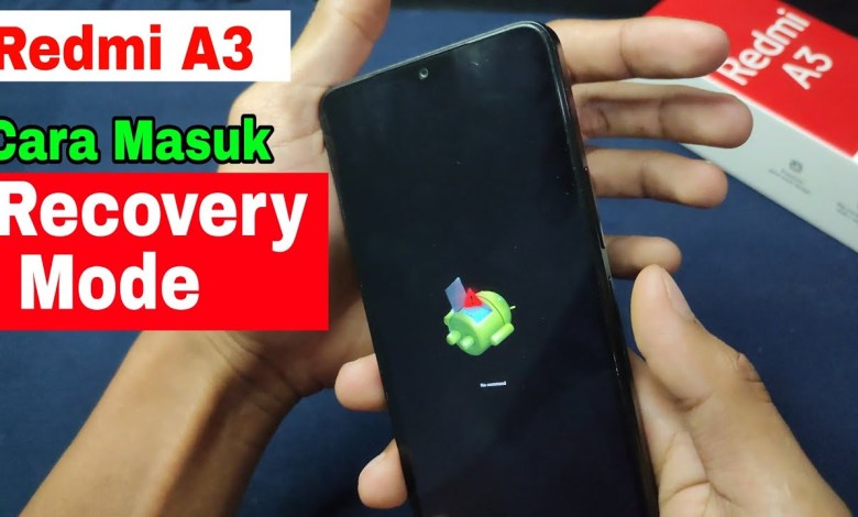 Redmi A3 : How to enter recovery mode and hard reset Redmi A3 : How to enter recovery mode and hard reset