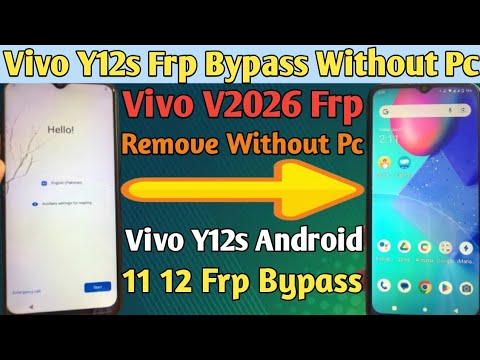 How To Frp Bypass Vivo Y12s Without Pc | Vivo Y12s Frp How To Frp Bypass Vivo Y12s Without Pc | Vivo Y12s Frp