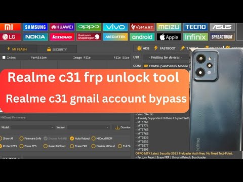 Realme c31 frp unlock tool / Realme c31 gmail account Realme c31 frp unlock tool / Realme c31 gmail account