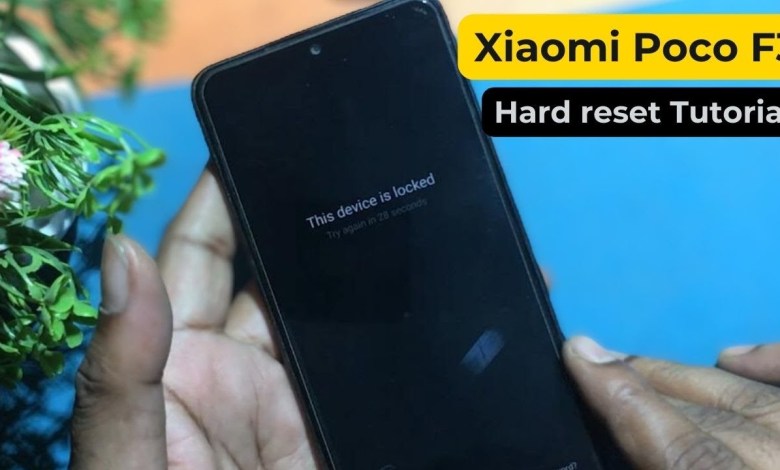 Xiaomi Poco F3 Hard Reset Tutorial For unlock Pattern Xiaomi Poco F3 Hard Reset Tutorial For unlock Pattern