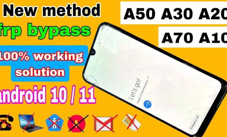Unlock Samsung A50s and A50 FRP on Android 10: A Complete Guide Unlock Samsung A50s and A50 FRP on Android 10: A Complete Guide
