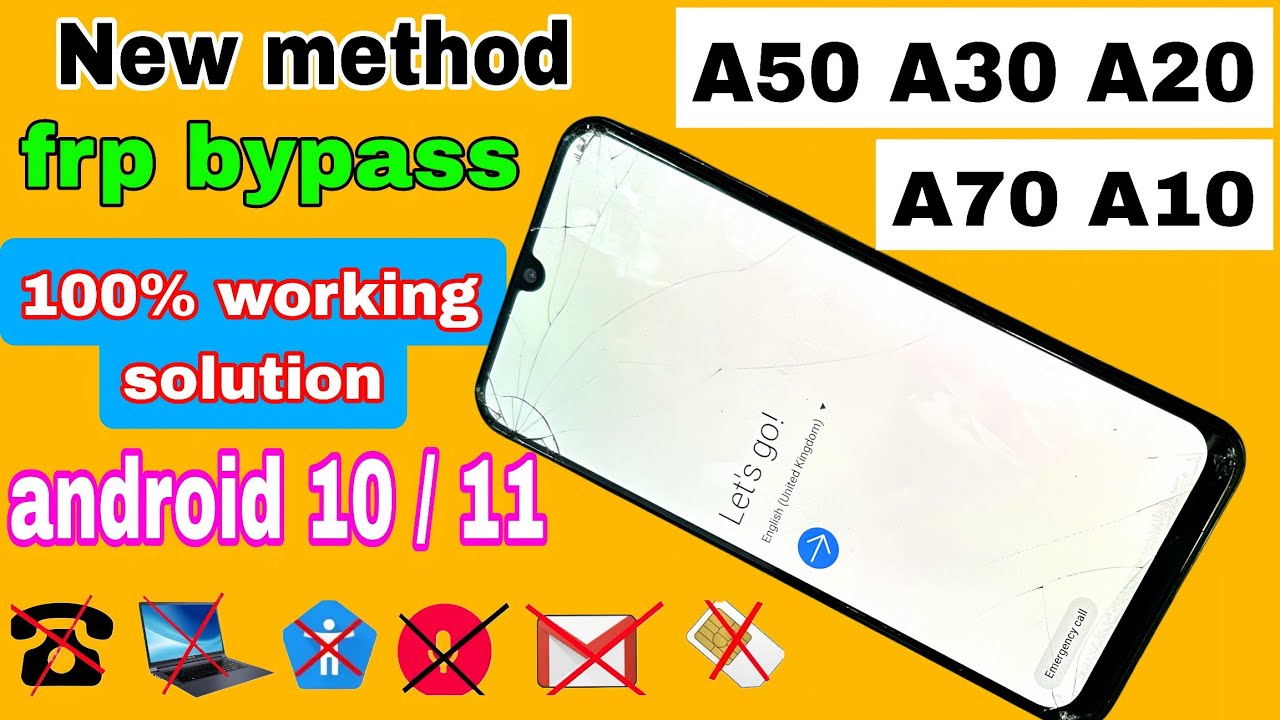 Unlock Samsung A50s and A50 FRP on Android 10: A Complete Guide Unlock Samsung A50s and A50 FRP on Android 10: A Complete Guide