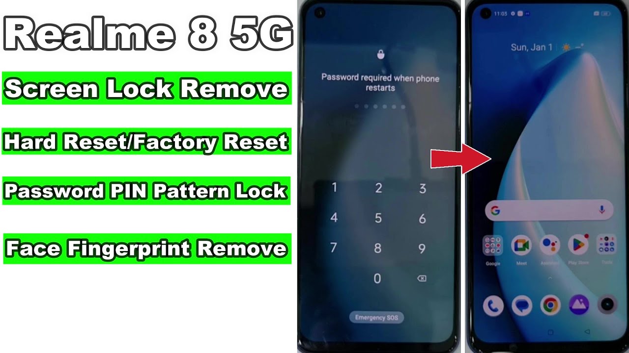 How to Hard Reset in Realme 8 5G Unlock Screen Lock How to Hard Reset in Realme 8 5G Unlock Screen Lock