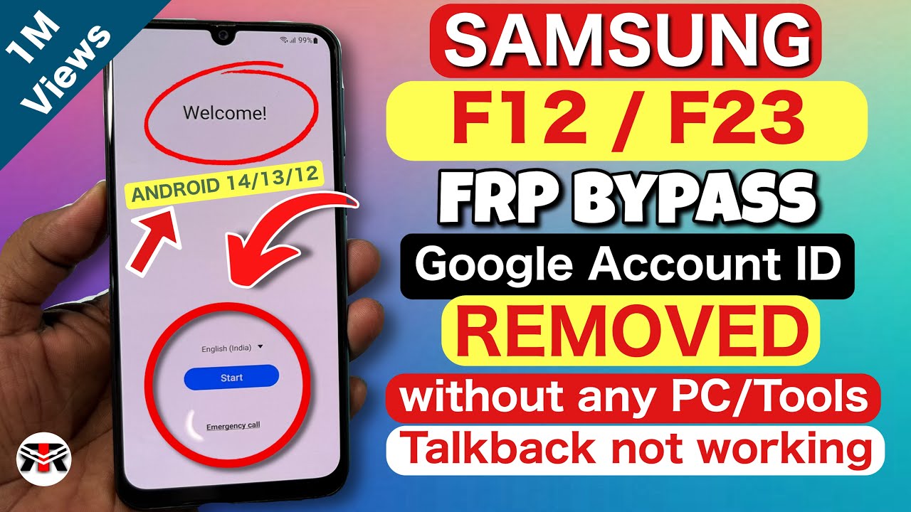 Discover How to Bypass FRP on Samsung F12 and F23 Without PC Discover How to Bypass FRP on Samsung F12 and F23 Without PC