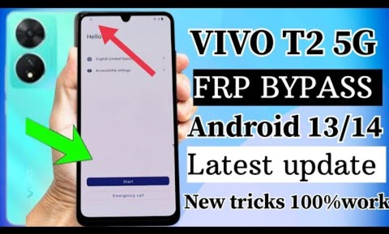 Vivo T2 5G/T2 Pro 5G || FRP BYPASS ||Android 13/14 Vivo T2 5G/T2 Pro 5G || FRP BYPASS ||Android 13/14