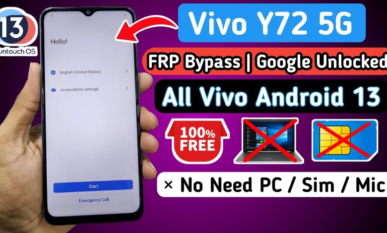 Uncover the Vivo Y72 5G FRP Bypass for Android 13 | Unlock Vivo Android 13 FRP with Ease Uncover the Vivo Y72 5G FRP Bypass for Android 13 | Unlock Vivo Android 13 FRP with Ease
