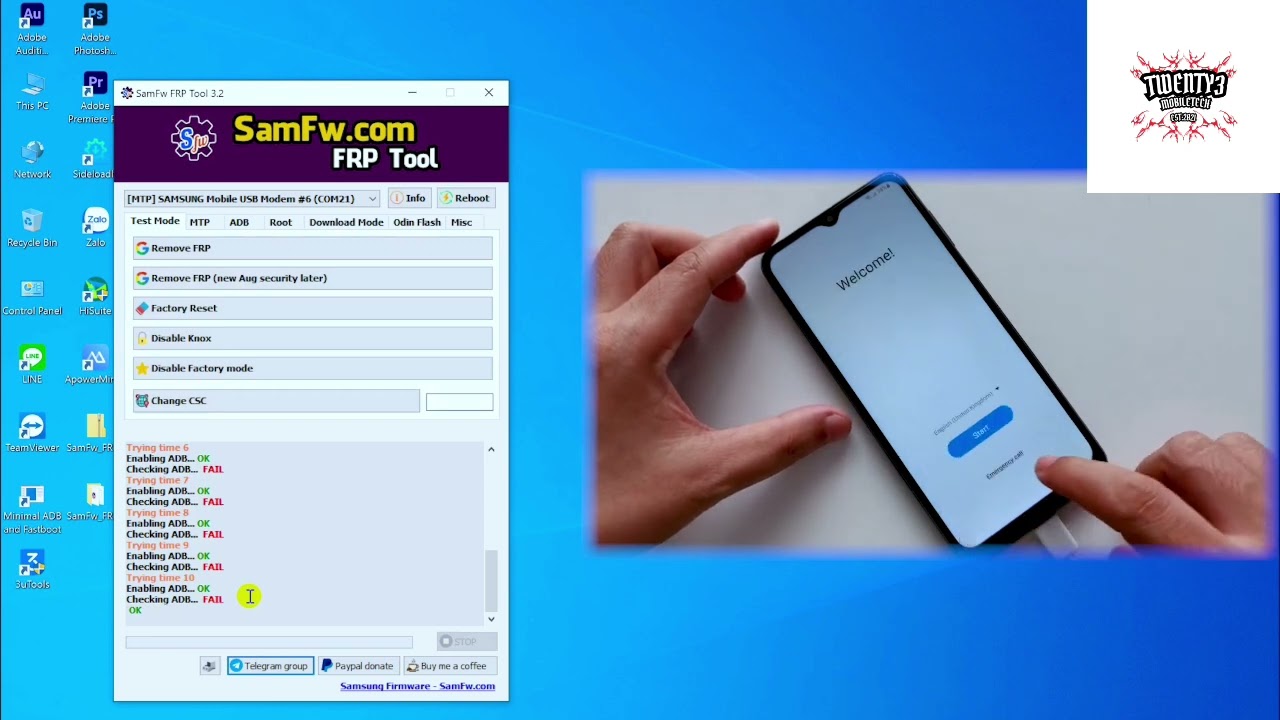 Unlock/ Bypass Google Account Samsung Locked(FRP) Unlock/ Bypass Google Account Samsung Locked(FRP)