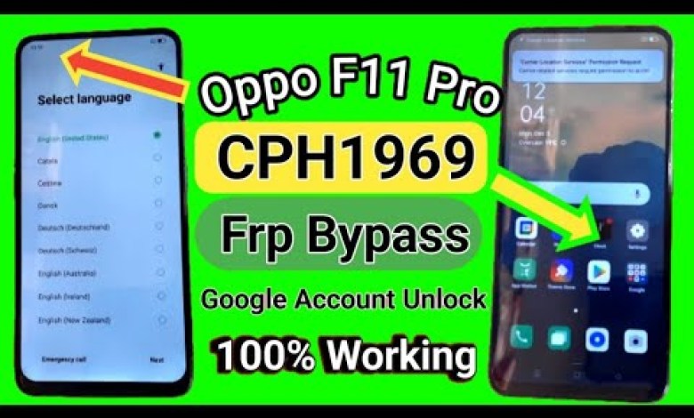 oppo f11 pro frp bypass Android 13 without pc working oppo f11 pro frp bypass Android 13 without pc working