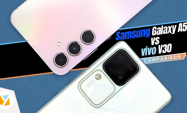 Samsung Galaxy A55 vs vivo V30 (5G) Comparison Samsung Galaxy A55 vs vivo V30 (5G) Comparison