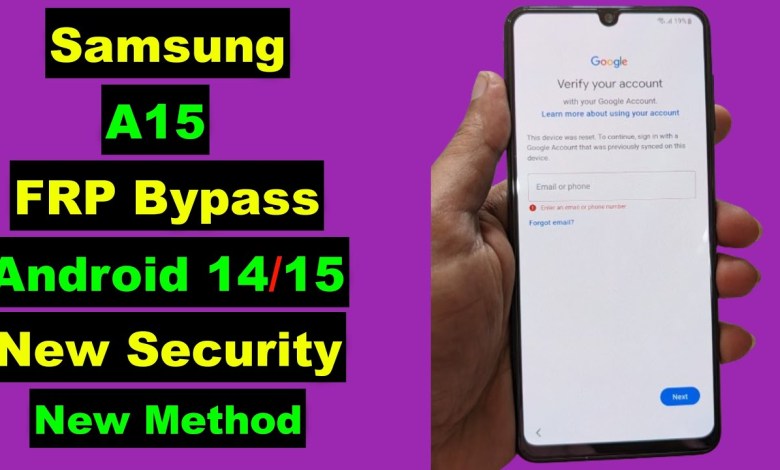 Unlock Samsung A15 with FRP Bypass on Android 14/15 | Discover the Samsung A15 5G Unlock Samsung A15 with FRP Bypass on Android 14/15 | Discover the Samsung A15 5G