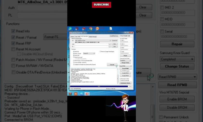 ALL MTK MODELS LOCK REMOVE & FRP BYPASS WITH UMT ALL MTK MODELS LOCK REMOVE & FRP BYPASS WITH UMT