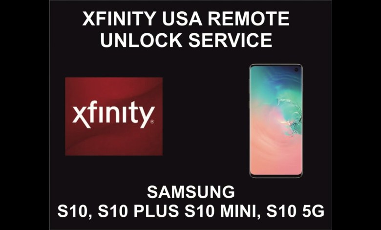 Xfinity USA Samsung Unlock Service, Samsung S10, S10 Xfinity USA Samsung Unlock Service, Samsung S10, S10