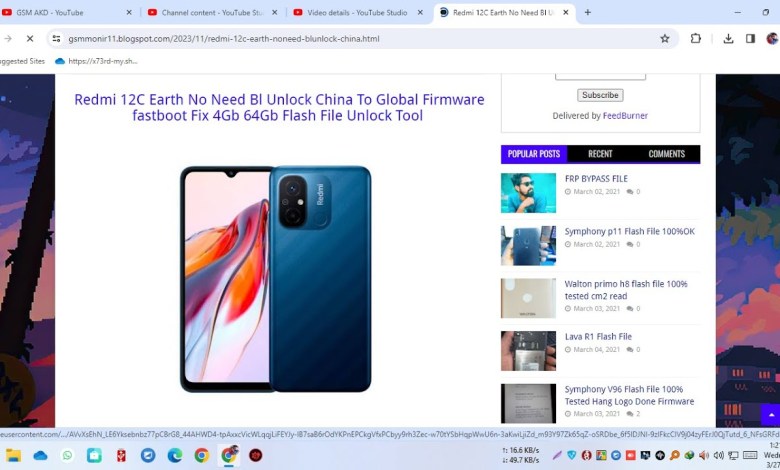 Redmi 12C No Need Bl Unlock China To Global Firmware Redmi 12C No Need Bl Unlock China To Global Firmware
