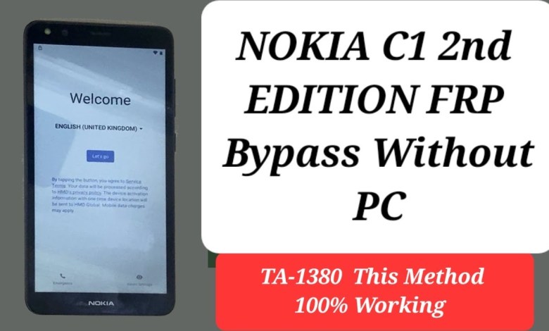 Nokia C1 2nd Edition Frp Bypass Without Nokia C1 2nd Edition Frp Bypass Without