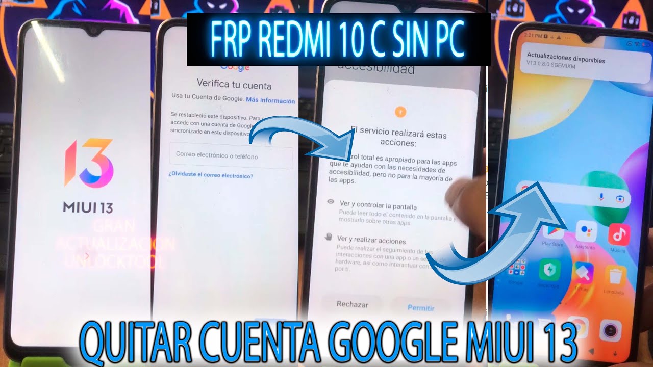 FRP REDMI 10 C EMUI 13 REMOVE GOOGLE ACCOUNT WITHOUT PC WITHOUT FRP REDMI 10 C EMUI 13 REMOVE GOOGLE ACCOUNT WITHOUT PC WITHOUT