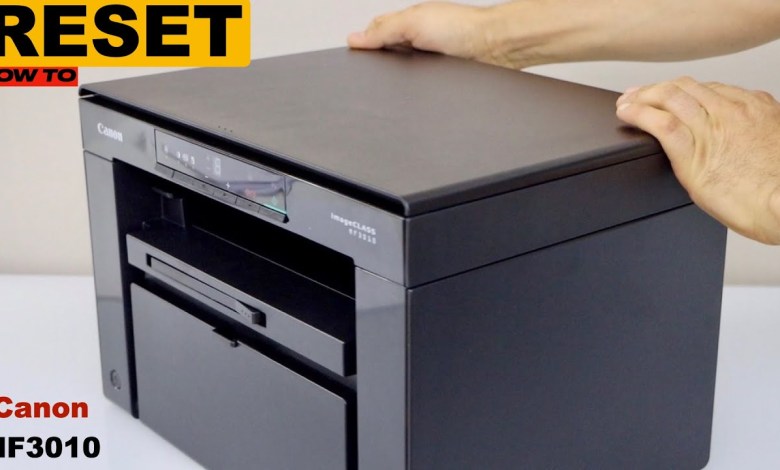 Canon Imageclass MF3010 Reset To Factory Defaults ! Canon Imageclass MF3010 Reset To Factory Defaults !