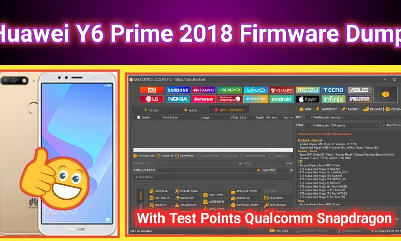 How to Read/Dump Huawei Y6 Prime 2018 firmware |Huawei How to Read/Dump Huawei Y6 Prime 2018 firmware |Huawei
