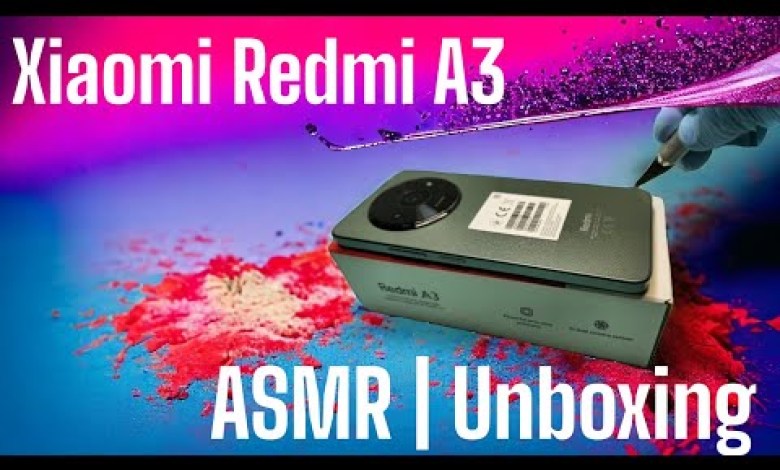 Xiaomi Redmi A3 Unboxing Xiaomi Redmi A3 Unboxing