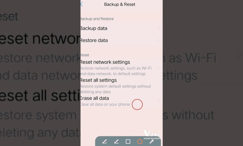 How to reset the vivo phone How to reset the vivo phone