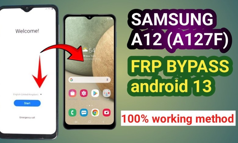samsung A12 (a127f) frp bypass android 13 | samsung A12 (a127f) frp bypass android 13 |