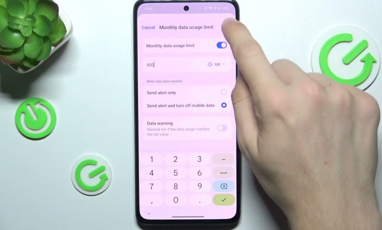 How to Set Up a Mobile Data Limit on OPPO Reno 12 FS How to Set Up a Mobile Data Limit on OPPO Reno 12 FS
