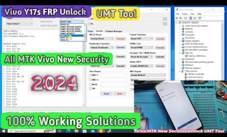 All MTK Vivo New Security FRP Unlock Live Test UMT Tool All MTK Vivo New Security FRP Unlock Live Test UMT Tool