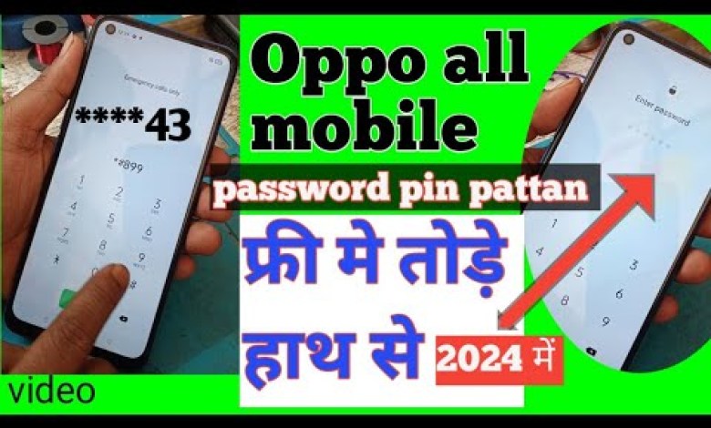 Oppo A54 (cph2239) Pin pattan password lock Remove !! Oppo A54 (cph2239) Pin pattan password lock Remove !!