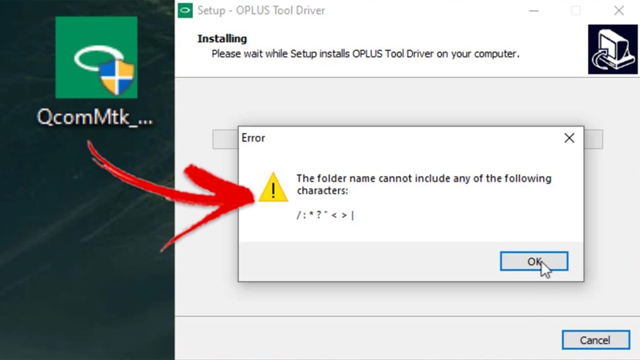 Fix: Oppo Driver Installation Error -The folder name Fix: Oppo Driver Installation Error -The folder name
