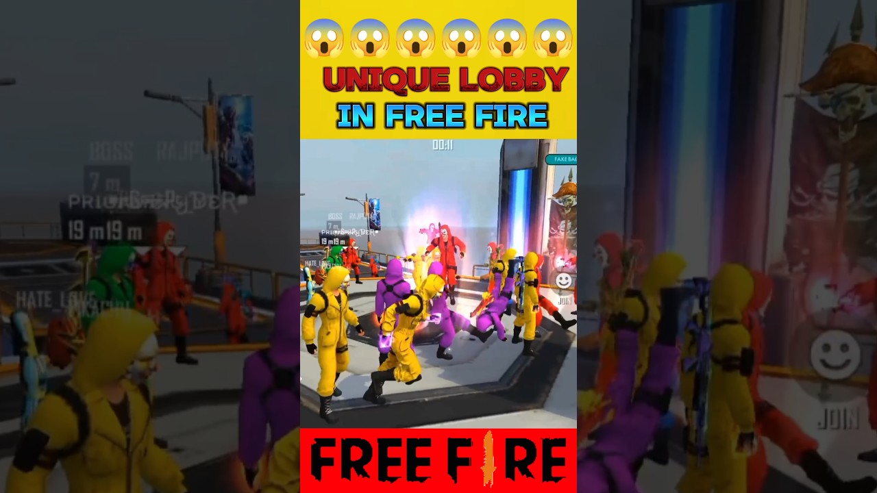 Unique Lobby In Free Fire – para Unique Lobby In Free Fire – para