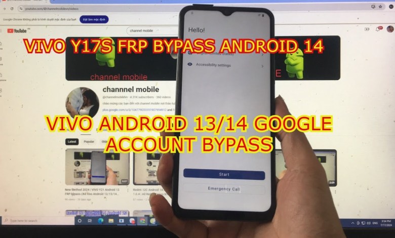 How To Bypass FRP VIVO Y17S Android 14 | All VIVO How To Bypass FRP VIVO Y17S Android 14 | All VIVO