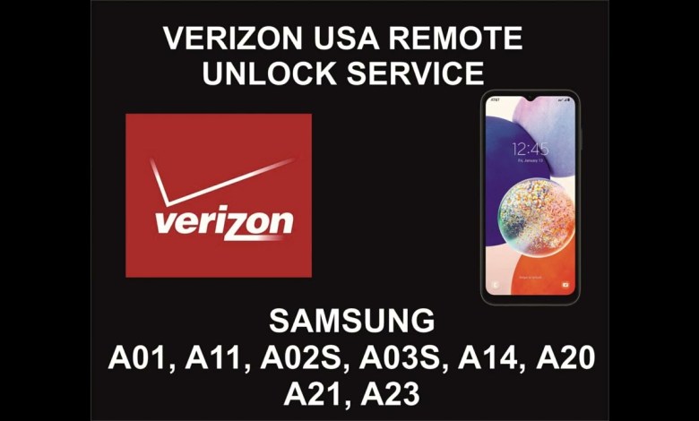 Verizon USA Samsung Unlock Service, Samsung A01, A03S, Verizon USA Samsung Unlock Service, Samsung A01, A03S,