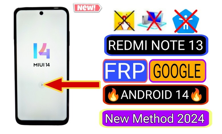 Redmi Note 13 Frp Bypass| MIUI 14 Bypass Without Pc| Redmi Note 13 Frp Bypass| MIUI 14 Bypass Without Pc|