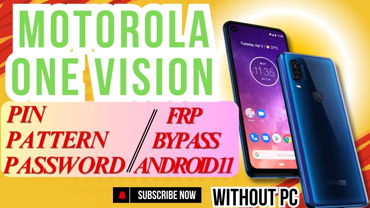 Bypass Motorola One Vision Pin/Pattern/Password & FRP – Unlock Your Device Now Bypass Motorola One Vision Pin/Pattern/Password & FRP – Unlock Your Device Now